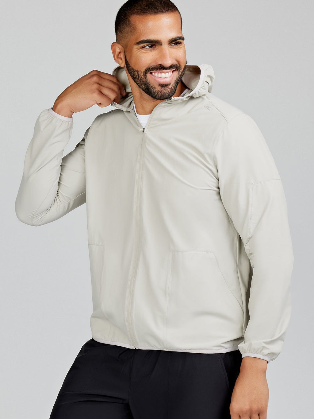 Swift Lightweight Hooded Windbreaker Jacket