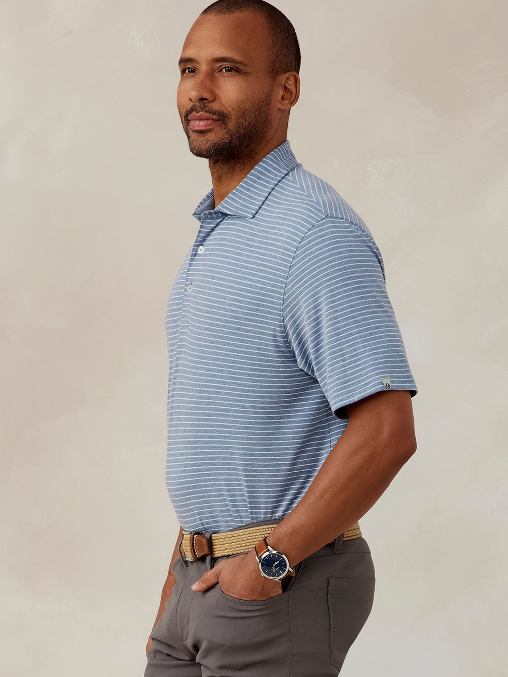 Cloud Polo - Brookline Stripe