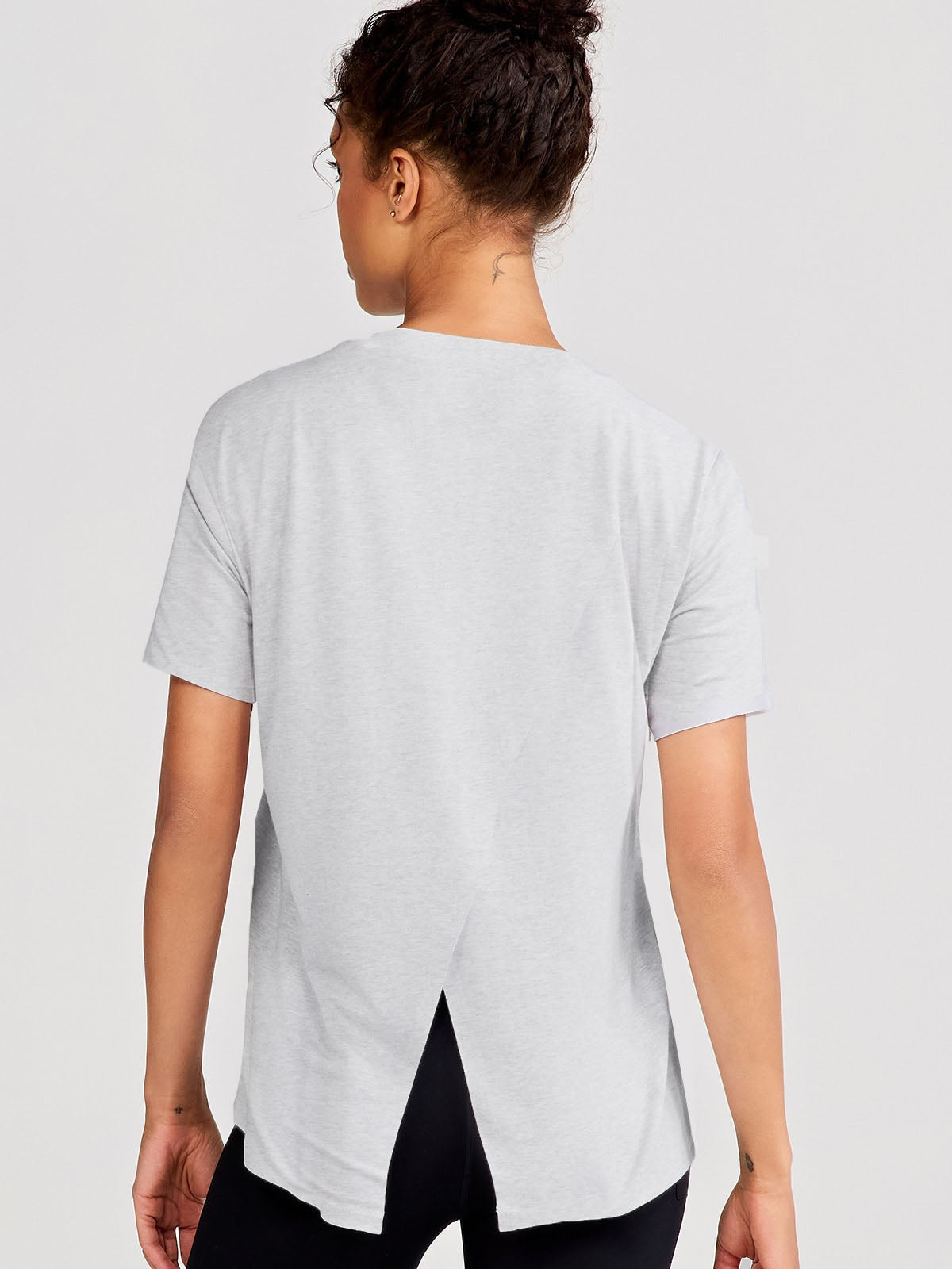 Uptown Luxe Cross Back Tee