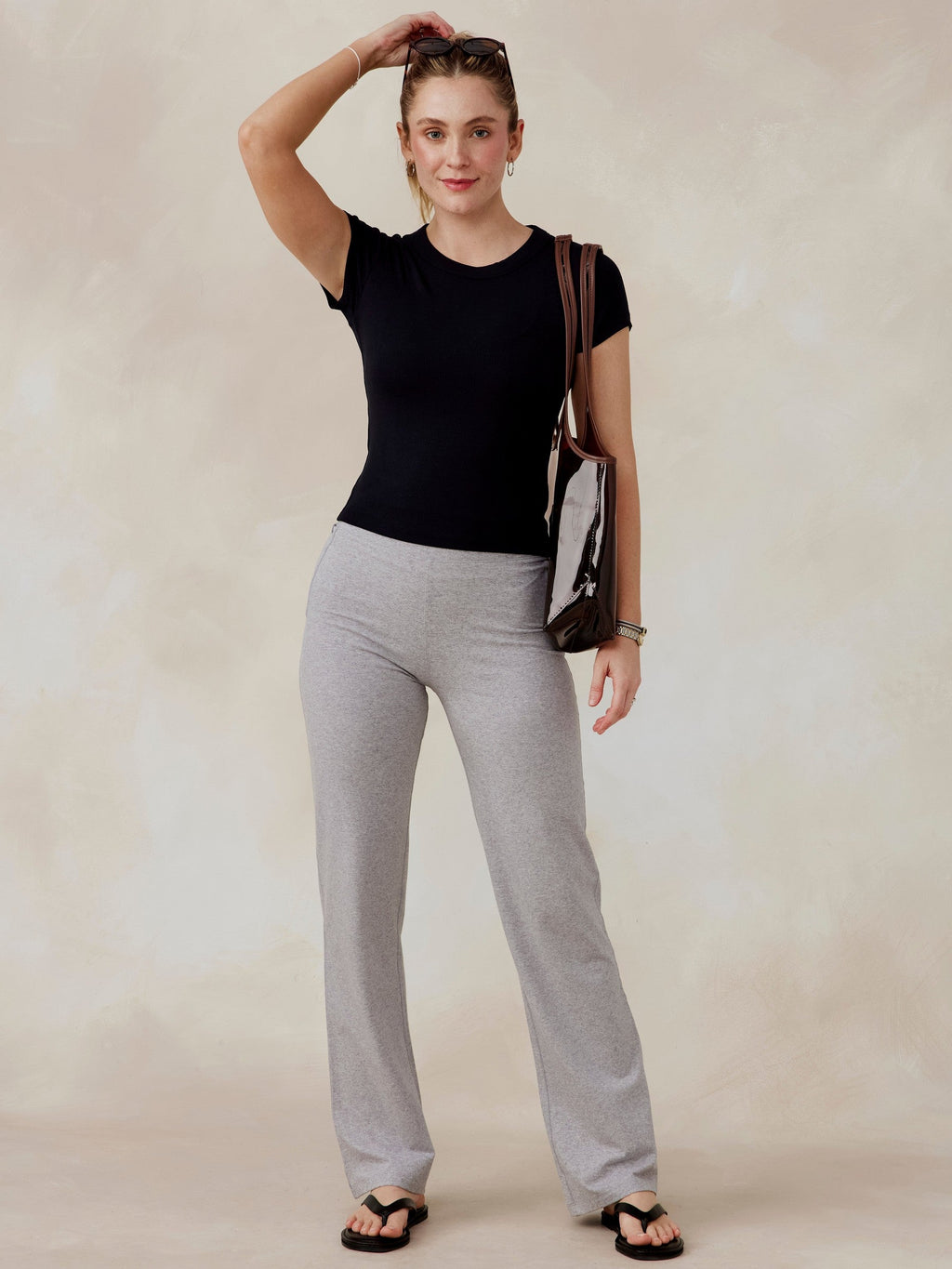 Microluxe Rib Short Sleeve