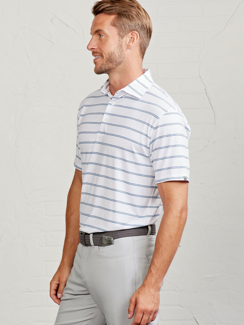 Cloud Polo - Patriot Stripe