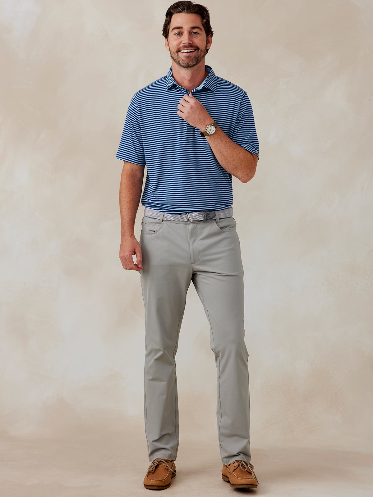 Cloud Polo - Air Stripe