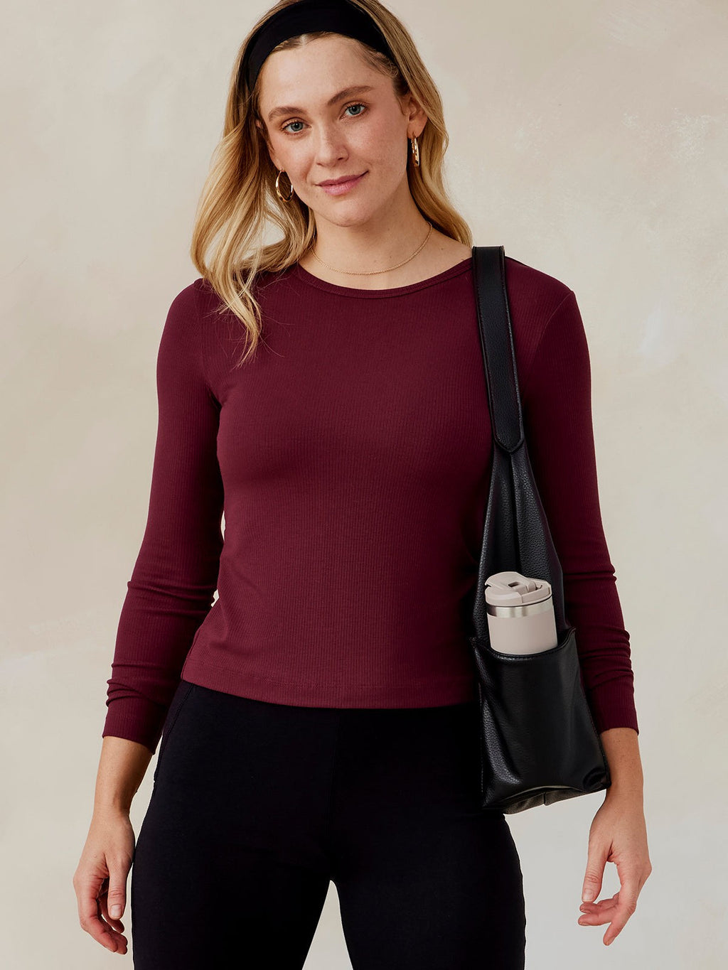 Microluxe Rib Long Sleeve