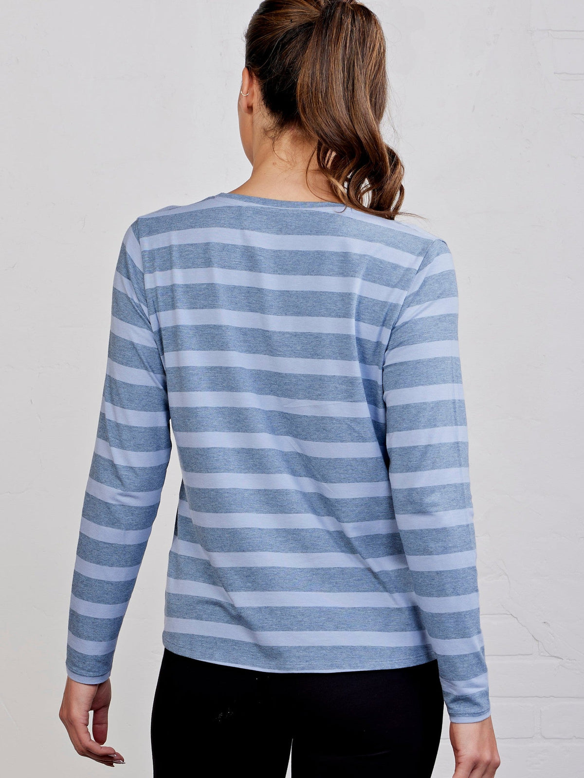 All Day Long Sleeve Tee - Stripe