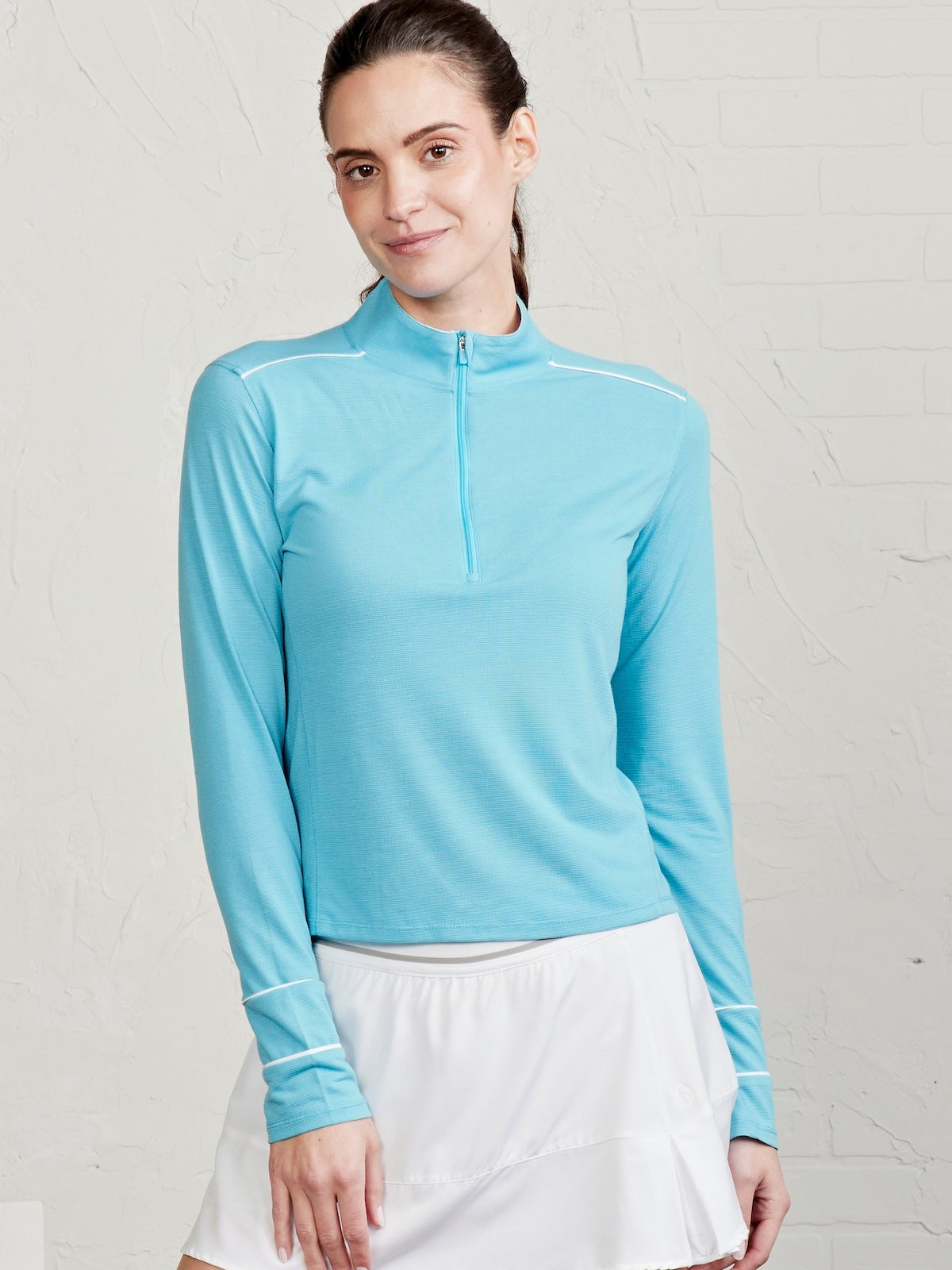 MicroAir Mesh Quarter Zip