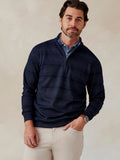 Crest Jacquard Quarter Zip