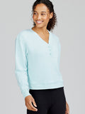 Varsity Henley Sweatshirt