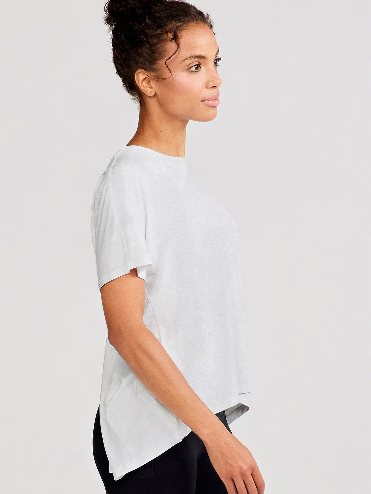 Uptown Luxe Cross Back Tee