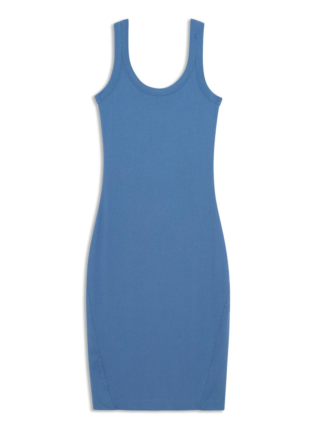 Microluxe Rib Midi Dress
