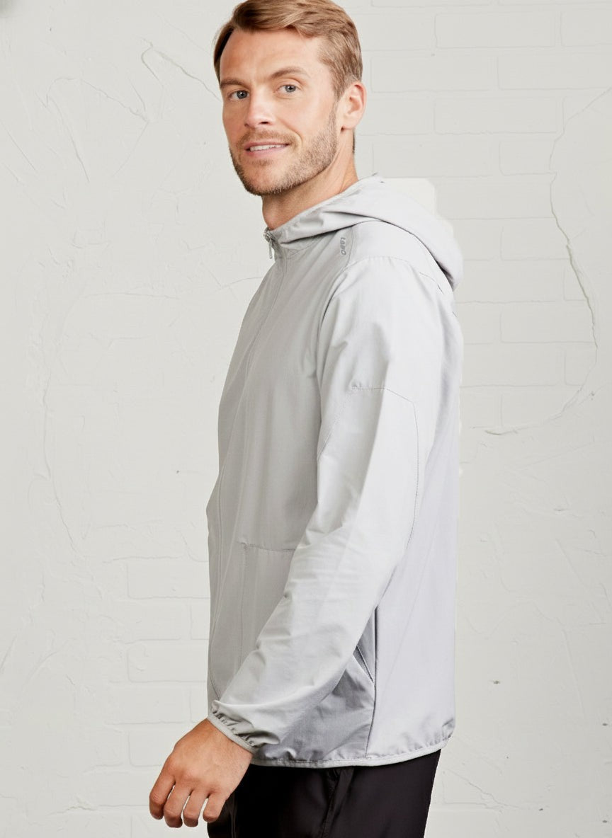 Swift Lightweight Hooded Windbreaker Jacket