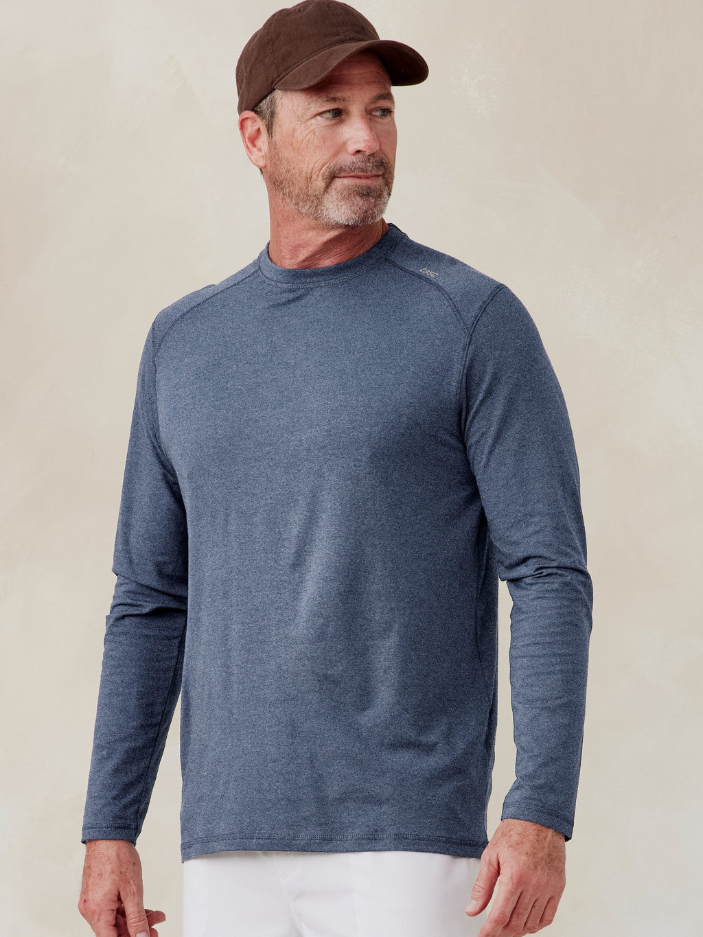 Carrollton Long Sleeve Tee - Jaspe