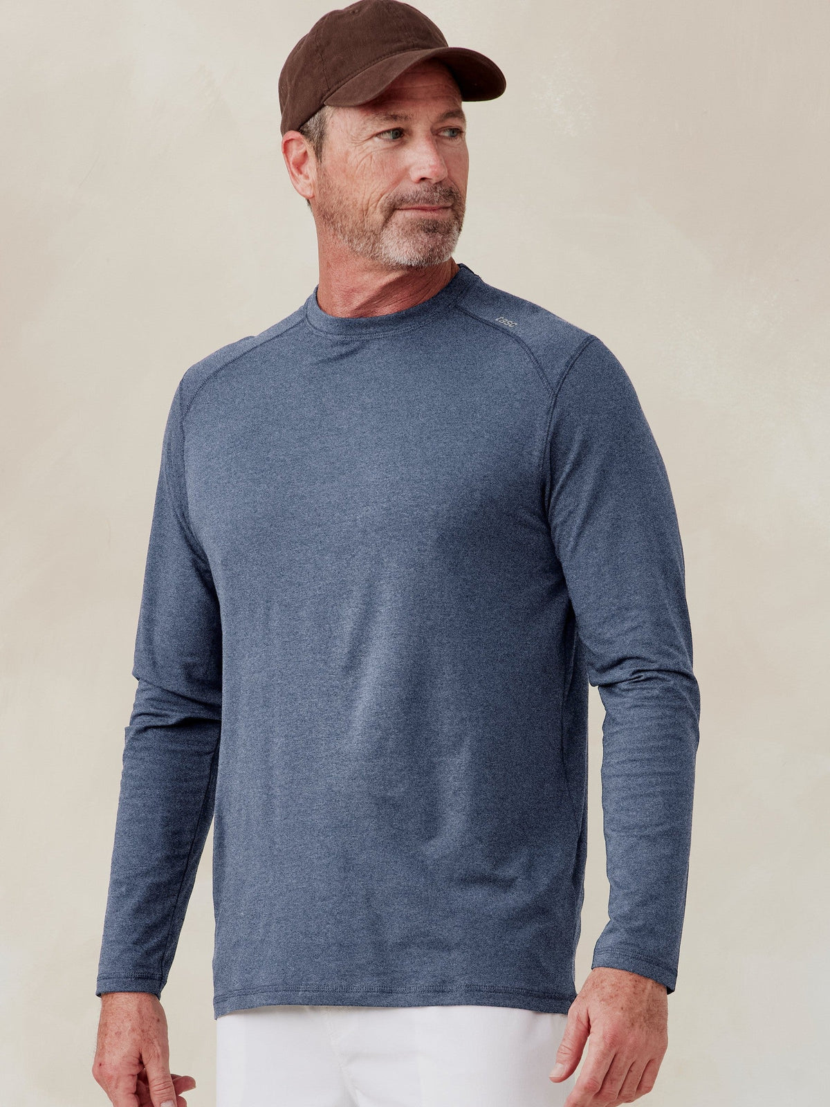 Carrollton Long Sleeve Tee - Jaspe