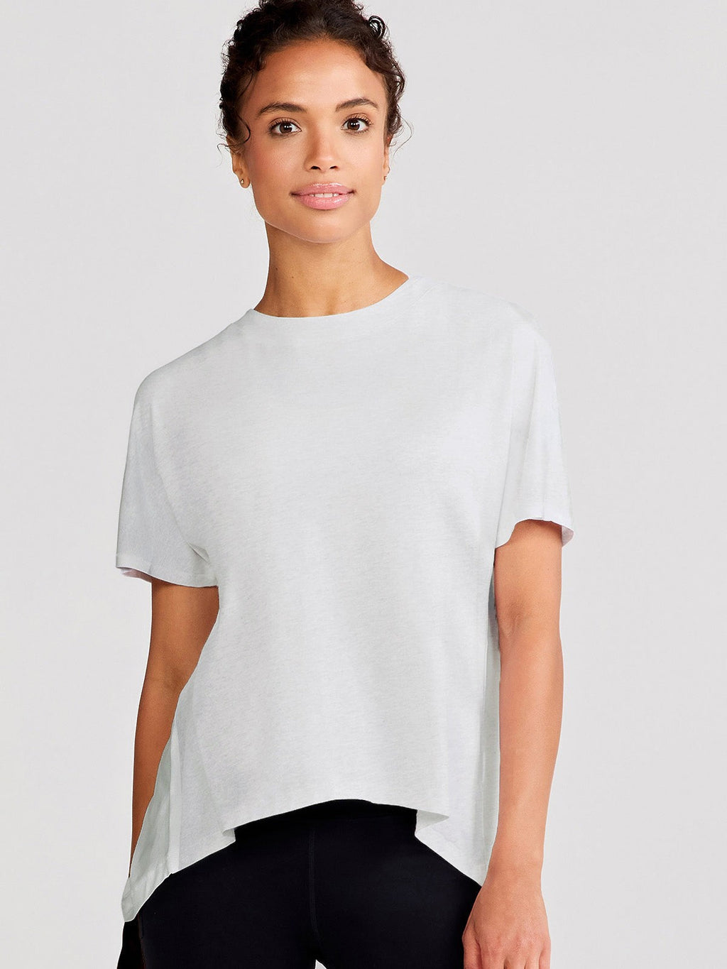 Uptown Luxe Cross Back Tee
