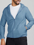 Swift Lightweight Hooded Windbreaker Jacket