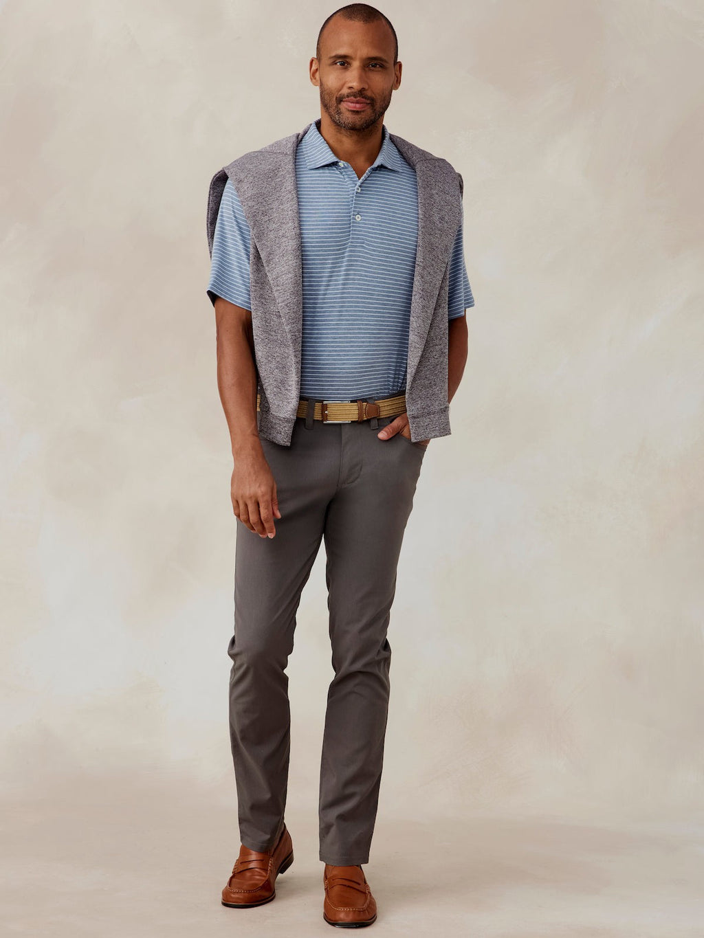 Motion Pant Tailored Fit - Granite