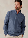 Carrollton Lightweight Quarter Zip - Jaspe