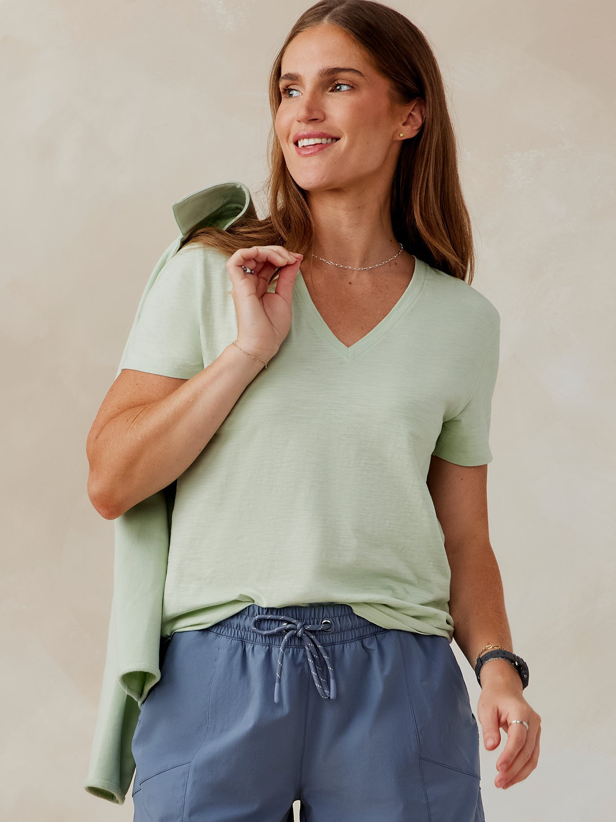 All Day V-Neck Tee