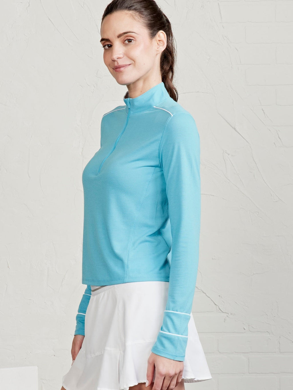 MicroAir Mesh Quarter Zip