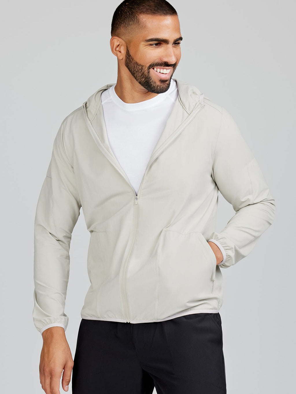 Swift Lightweight Hooded Windbreaker Jacket