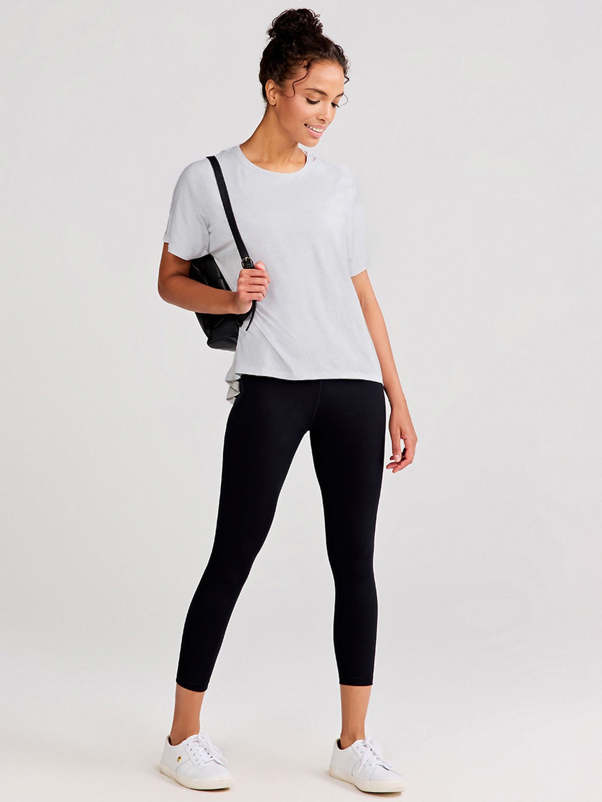 Uptown Luxe Cross Back Tee