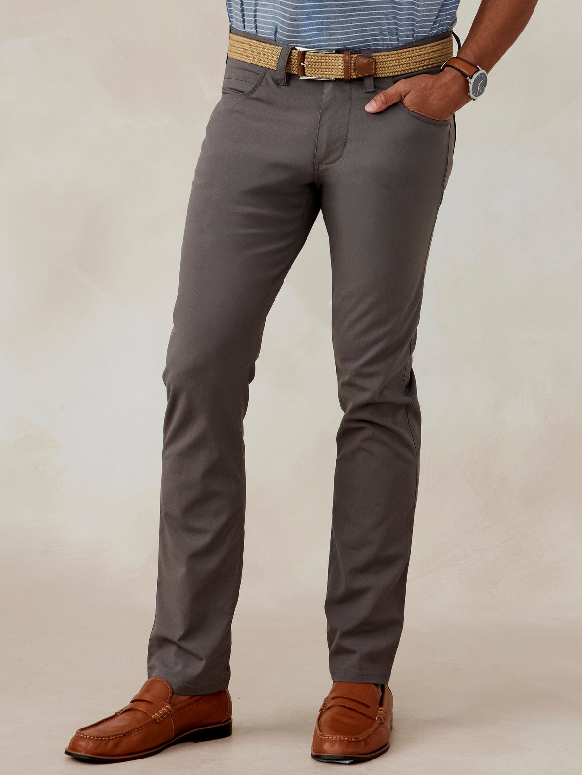 Motion Pant Tailored Fit - Granite