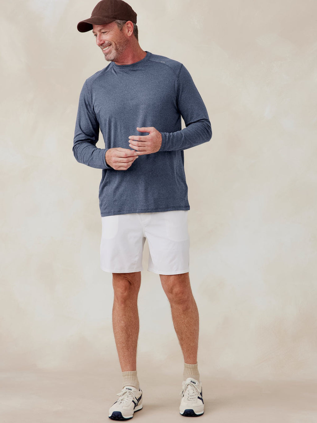 Carrollton Long Sleeve Tee - Jaspe