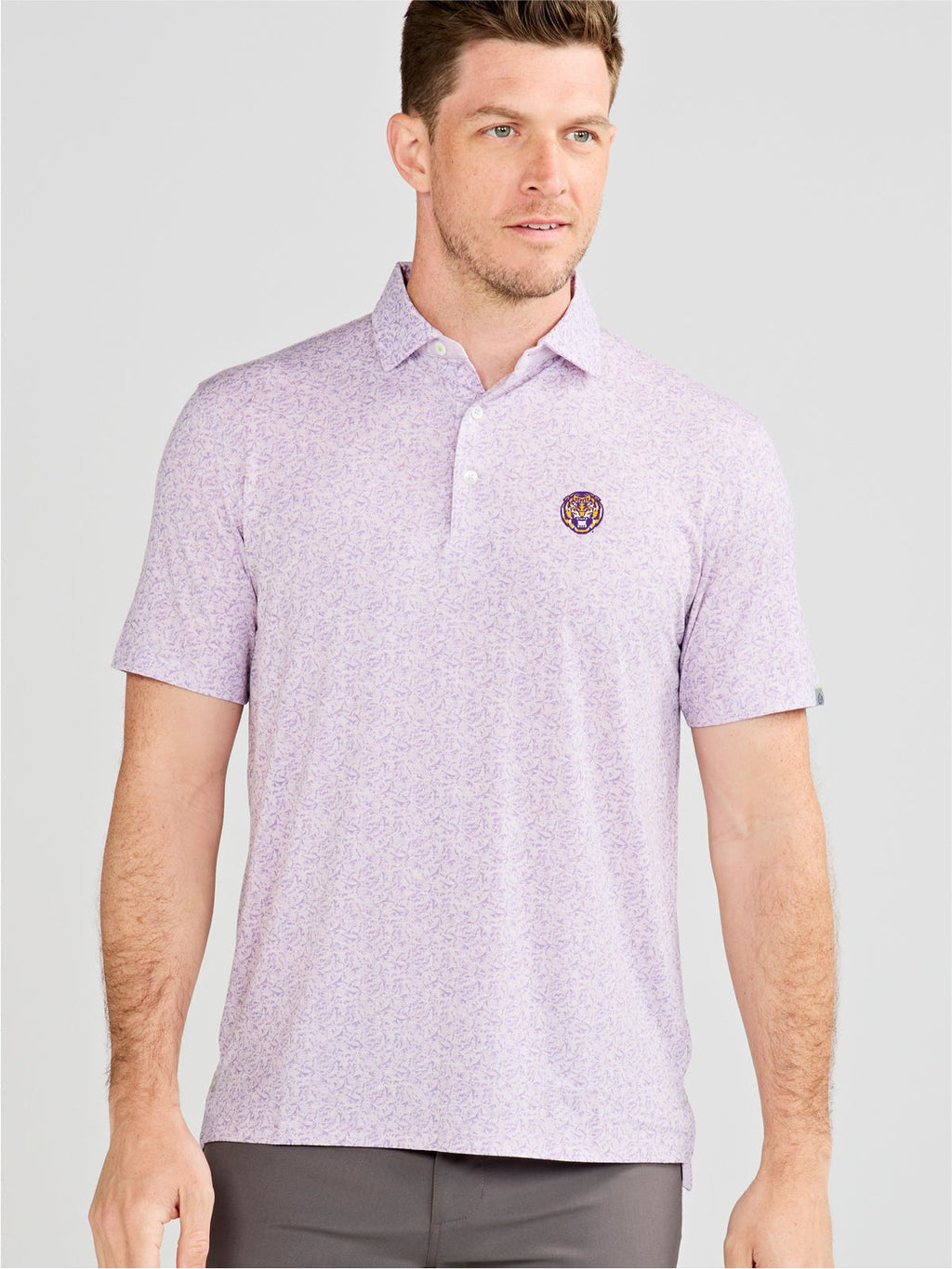 Cloud Lightweight Polo Palms - LSU