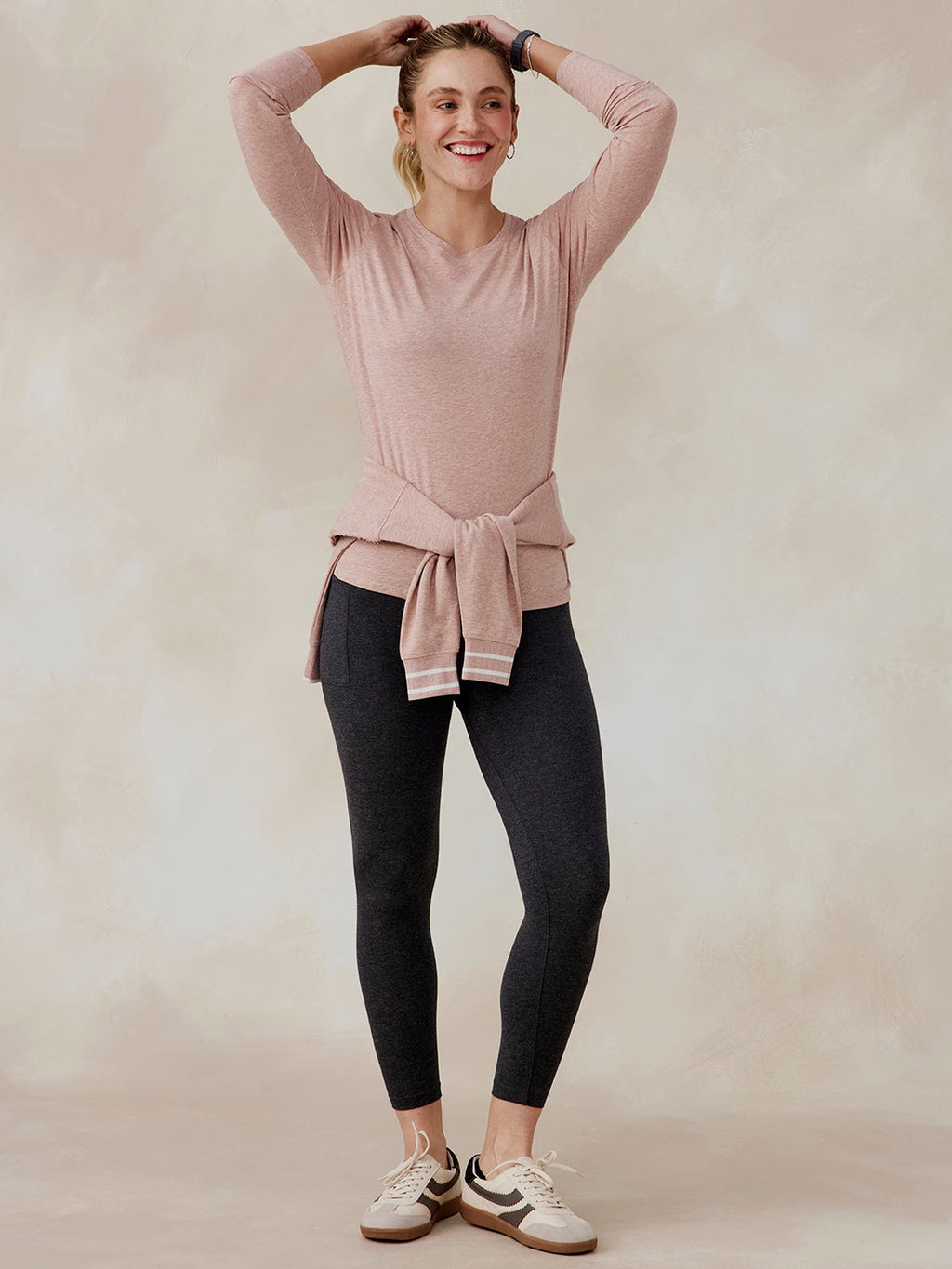 Day to Day 7/8 Pocket Legging - Jaspe