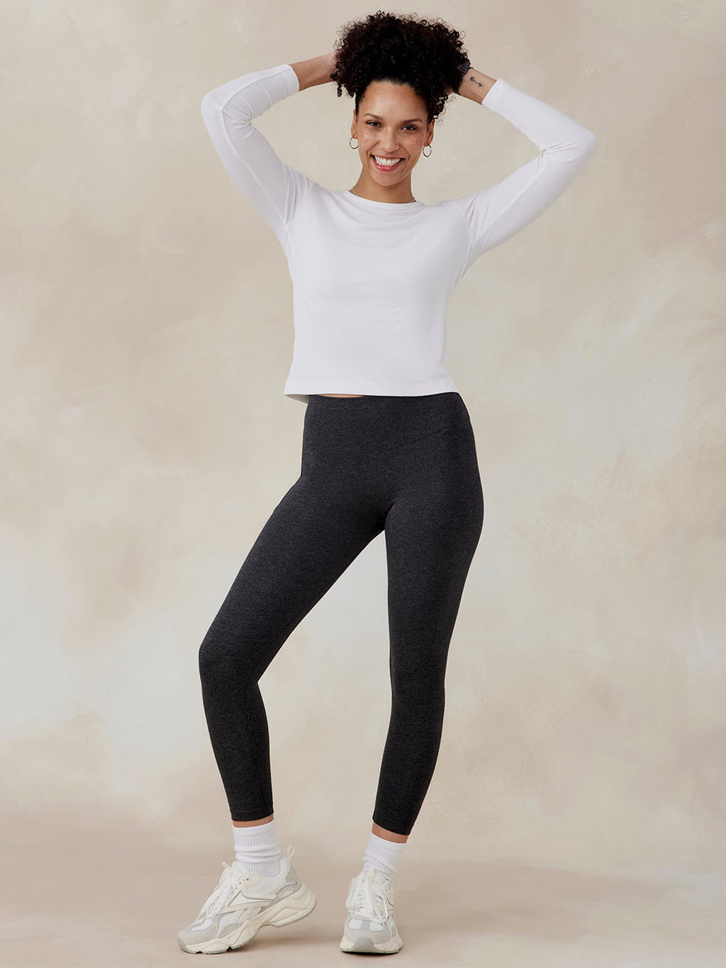 Microluxe Rib Long Sleeve