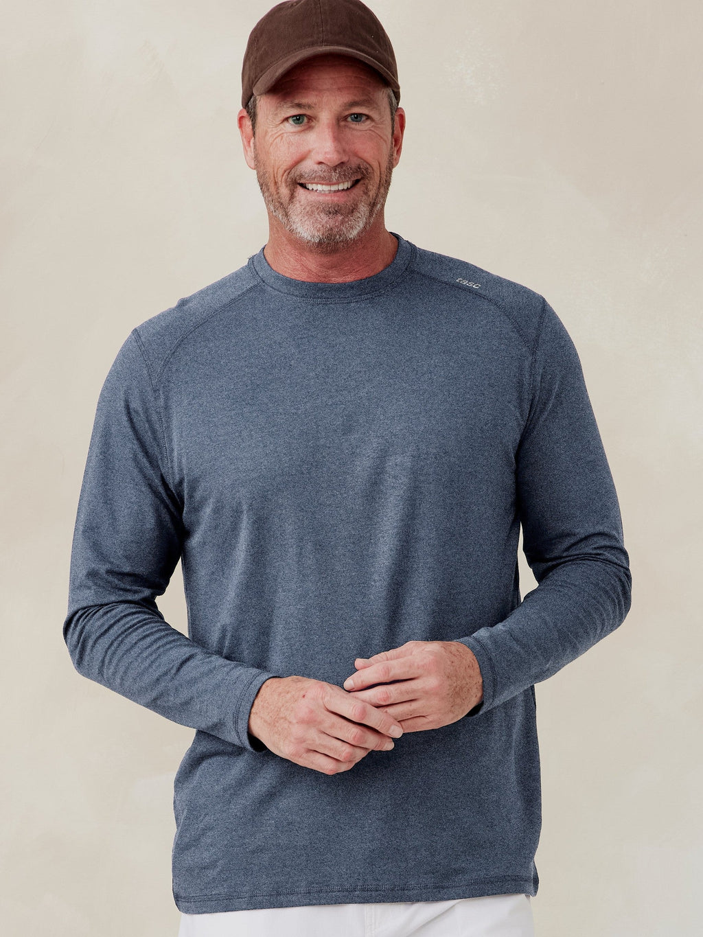 Carrollton Long Sleeve Tee - Jaspe