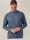 Carrollton Long Sleeve Tee - Jaspe