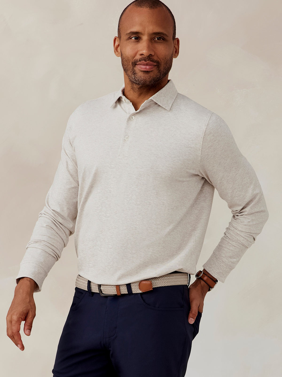 Westport Long Sleeve Polo