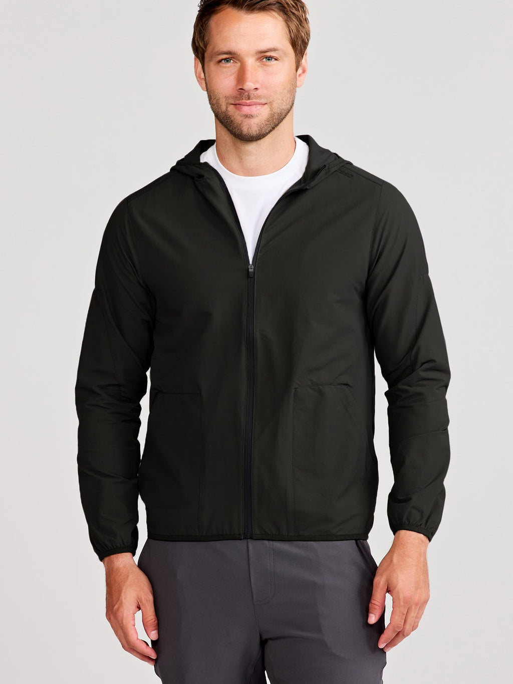 Swift Lightweight Hooded Windbreaker Jacket