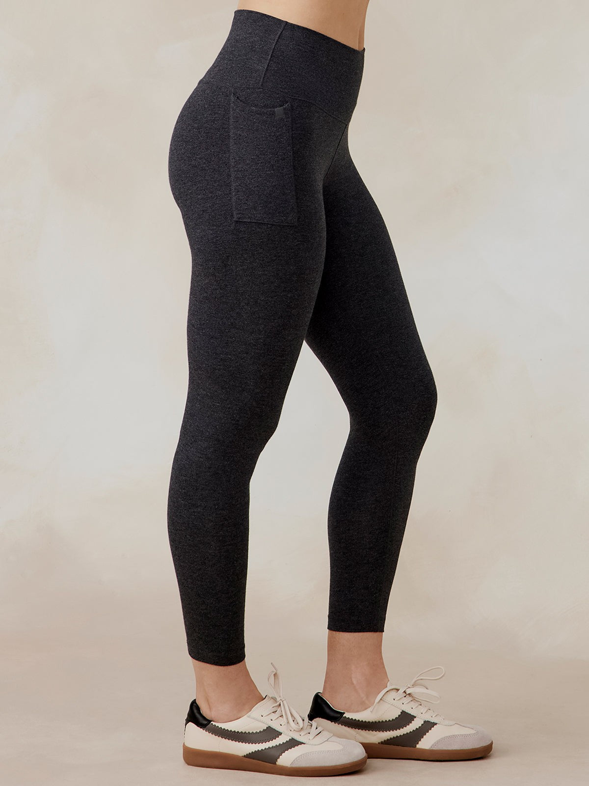 Day to Day 7/8 Pocket Legging - Jaspe